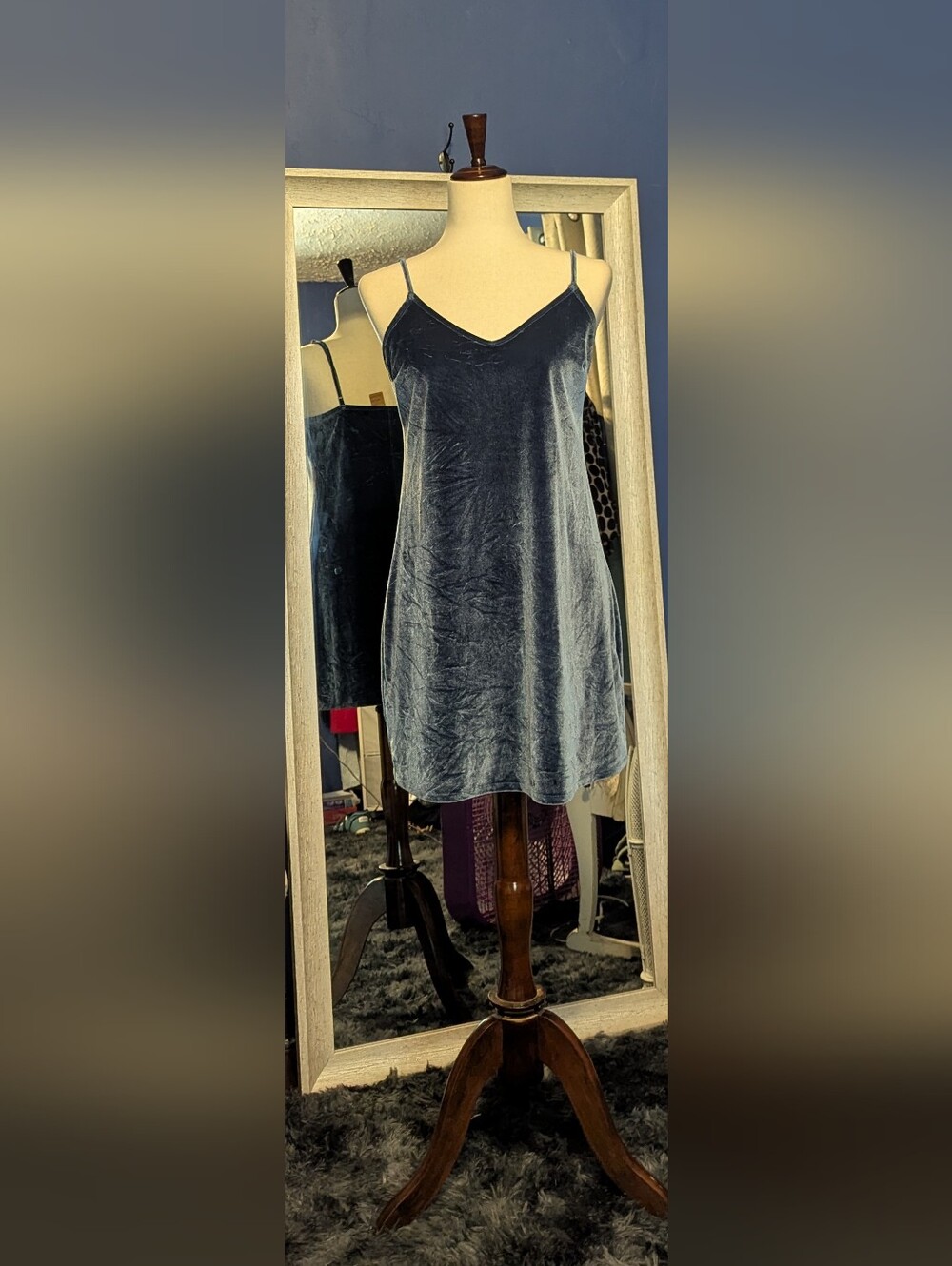 Dusty Blue Hollister Dress